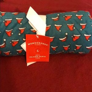 Men’s Santa Hat Pajama Bottoms